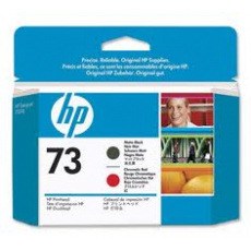 HP 73 Black matte + Red chromatic DJ Printhead, CD949A