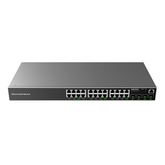 Grandstream GWN7803P Layer 2+ Managed Network PoE Switch 24 portů / 4 SFP Grandstream GWN7803P Layer 2+ Managed Network PoE Switch 24 portů / 4 SFP