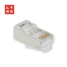 LYNX konektor STP Cat5e, 30µ, 100ks LYNX konektor STP Cat5e, 30µ, 100ks