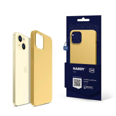 3mk Hardy Silicone MagCase pro Apple iPhone 15, Yellow 3mk Hardy Silicone MagCase pro Apple iPhone 15, Yellow