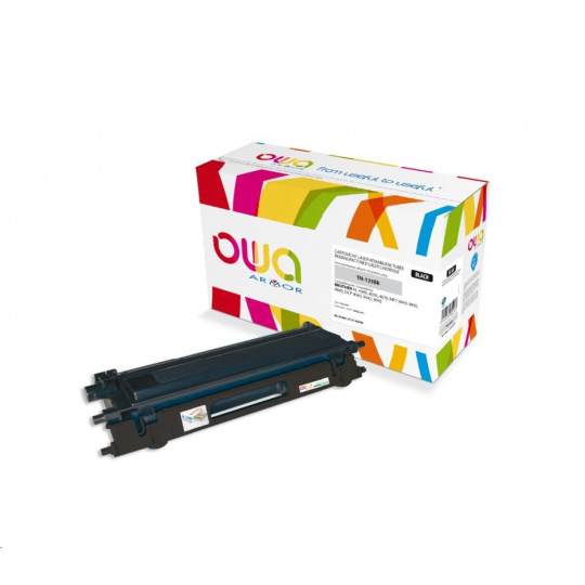 OWA Armor toner pre BROTHER HL 4040, 4050, 4070, 5000 strán, TN135BK, čierna/čierna (TN-135BK)