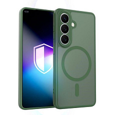 3mk ochranný kryt Misty MagCase Green pro Samsung Galaxy S26+ 3mk ochranný kryt Misty MagCase Green pro Samsung Galaxy S26+