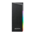 ADATA Externí box pro M.2 EC700G, USB-C 3.2 Gen 2, M.2 2230 / 2242 / 2280, RGB, černá