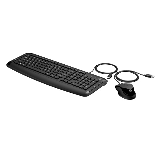 HP Wired Keyboard & Mouse 200 CZ/SK - KLÁVESNICE a MYŠ