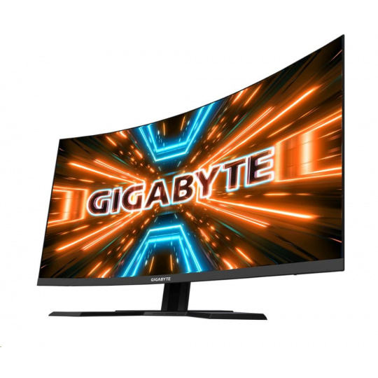 GIGABYTE LCD - 31.5" Gaming monitor G32QC A, 2560x1440 QHD, 350cd/m2, 1ms, 2xHDMI 2.0, 1xDP 1.2, 2xUSB 3.0, curve, VA