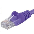 PREMIUMCORD Patch kábel UTP RJ45-RJ45 CAT5e 1.5 m fialová