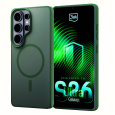 3mk ochranný kryt Smoke MagCase Green pro Samsung Galaxy S26 Ultra