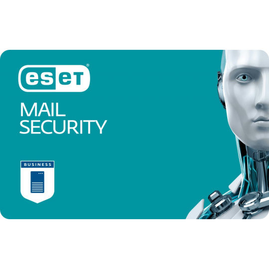 ESET Mail Security pre 26 - 49 zariadení, predĺženie na 2 roky, GOV