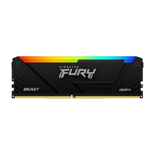 KINGSTON DIMM DDR4 8GB 3600MT/s CL17 FURY Beast RGB, XMP