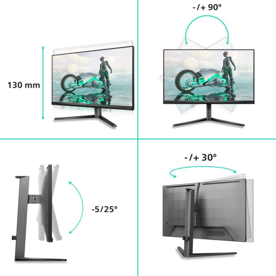Philips MT 27" 27M2N3800A - 3840x2160,Fast IPS,160Hz,2xHDMI,1xDP,USBhub,Repro,Pivot Philips MT 27" 27M2N3800A - 3840x2160,Fast IPS,160Hz,2xHDMI,1xDP,USBhub,Repro,Pivot