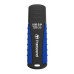 TRANSCEND Flash disk 128GB JetFlash®810, USB 3.0 (vodotesný, nárazuvzdorný) (R:90/W:40 MB/s) čierna/modrá