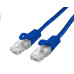 C-TECH kabel patchcord Cat6, UTP, modrý, 1m