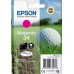 Atramentová tyčinka EPSON Singlepack "Golf" Magenta 34 DURABrite Ultra Ink 4,2 ml