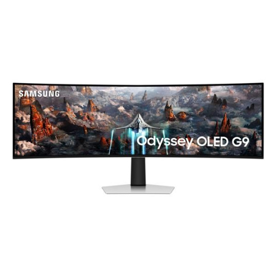 SAMSUNG MT LED LCD 49" Odyssey OLED G9(G93SC) LS49CG934SUXEN -prohnutý,OLED,Double QHD, 5120x1440, 0,03ms, 240Hz