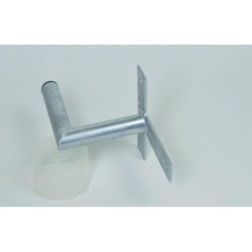 Držák antény na zeď, tvar T, žárový zinek, délka 20cm