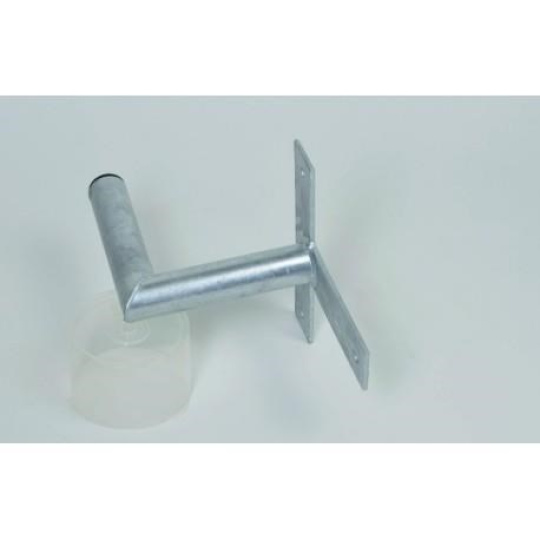 Držák antény na zeď, tvar T, žárový zinek, délka 20cm Držák antény na zeď, tvar T, žárový zinek, délka 20cm