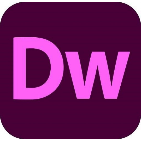 Dreamweaver for teams, Multi Platform, English, Government, 1 používateľ, 1 mesiac, Level 4, 100+ Lic - nová licence