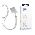 3mk EasyClip White (gold)