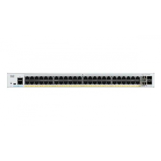 Cisco Catalyst C1000-48FP-4X-L, 48x10/100/1000, 4xSFP+, PoE - REFRESH