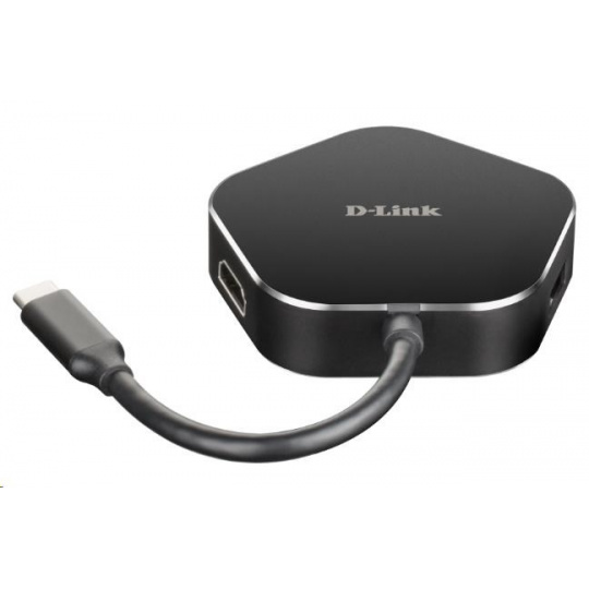 Rozbočovač D-Link DUB-M420 4 v 1 USB-C s rozhraním HDMI a funkciou Power Delivery