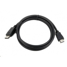 GEMBIRD Kábel s konektorom DisplayPort na HDMI 1 m (M/M)