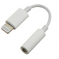 PREMIUMCORD Redukčný audio kábel Apple Lightning na 3.5 mm stereo jack/female, biely PREMIUMCORD Redukčný audio kábel Apple Lightning na 3.5 mm stereo jack/female, biely