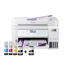 Atramentová tlačiareň EPSON EcoTank L6276, 3v1, A4, 1200x4800dpi, 33 str./min, USB, Wi-Fi, LAN, biela, 3 roky záruka po registrácii. Atramentová tlačiareň EPSON EcoTank L6276, 3v1, A4, 1200x4800dpi, 33 str./min, USB, Wi-Fi, LAN, biela, 3 roky záruka po registrácii.