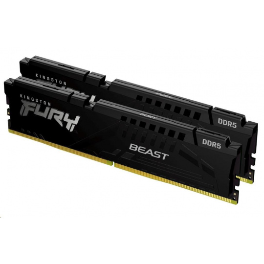 DIMM DDR5 32GB 6000MHz CL40 (Kit of 2) KINGSTON FURY Beast Black