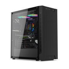 SilentiumPC skříň MidT Armis AR6 TG / 2x USB 3.0 / 2x 120 mm fan / tvrzené sklo/ černá SilentiumPC skříň MidT Armis AR6 TG / 2x USB 3.0 / 2x 120 mm fan / tvrzené sklo/ černá