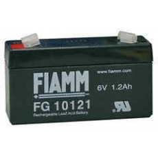 Batéria - Fiamm FG10121 (6V/1,2Ah - Faston 187), životnosť 5 rokov