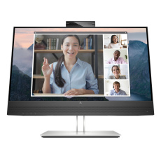 HP LCD EliteDisplay E24mv G4 23,8" IPS, 1920x1080,16:9,5ms, 250nits,1000:1,VGA,DP,HDMI,4xUSB 3.2,5MP webová kamera, repro)