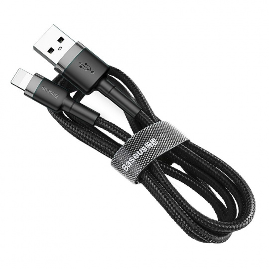 Baseus Cafule Nabíjací / dátový kábel USB na Lightning 2,4A 3 m, zlato-čierny