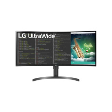 LG MT VA LCD LED 35" 35WN75CN - VA panel, 3440x1440, 2xHDMI, DP, USB-C, repro, zakriven, vysk stavitelny, cerny