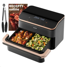 BAZAR - Cosori TF101S Dual blaze TwinFry 10l hozkovzdušná fritéza - Poškozený obal (Komplet) BAZAR - Cosori TF101S Dual blaze TwinFry 10l hozkovzdušná fritéza - Poškozený obal (Komplet)