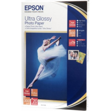 Papier EPSON Ultra Glossy Photo 10x15 (20 listov), 300 g/m2