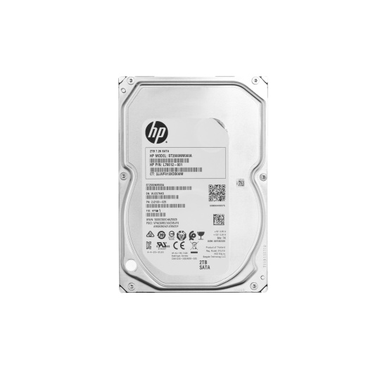 Pevný disk HP 2 TB SATA 6 Gb/s 7200 Enterprise podporovaný v osobných pracovných staniciach