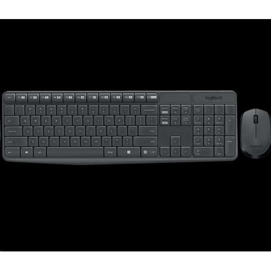 Bezdrôtový stolný počítač Logitech Wireless Desktop MK235, USA