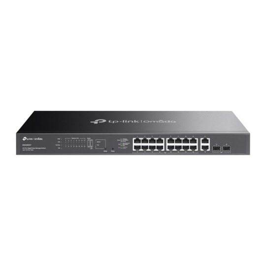 TP-Link OMADA switch ES220GMP (16xGbE,2xGbE/SFPcombo,16xPoE+,250W)