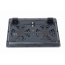 Stojan na notebook GEMBIRD NBS-2F15-05, pre notebooky do 15,6", LED, čierny