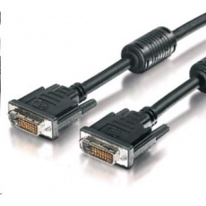 PREMIUMCORD Prepojovací kábel DVI - DVI 3 m (DVI-D, M/M, dual link)
