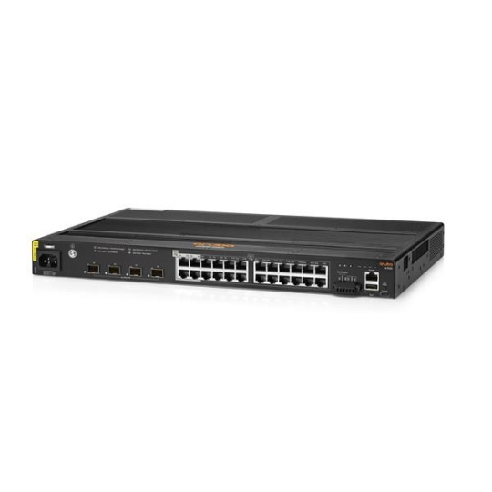 Aruba 4100i 24-port 1GbE (20-port Class 4 POE and 4-port Class 6 POE) 4-port SFP+ Switch