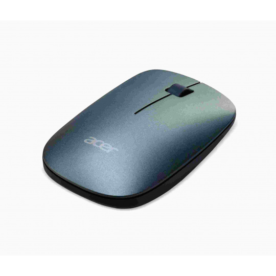 ACER  Acer Slim mouse Charcoal Blue - Wireless RF2.4G, 1200dpi, symetrický design, Works with Chromebook; (AMR020) Retai