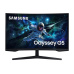 Samsung MT LED LCD herný monitor 32" Odyssey LS32AG550EUXEN-Flexible, VA,1ms,165Hz,2560x1440,HDMI,Display Port