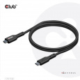 Kábel USB Club3D 3.2 Kábel typu C na Micro USB (M/M), obojsmerný, 1 m