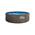 CF FRAME bazén, ratan, 305 x 91 cm