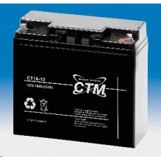 Batéria - CTM CT 12-18 (12V/18Ah - M5), životnosť 5 rokov