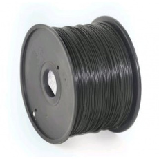 GEMBIRD Tlačová struna (vlákno) ABS, 1,75 mm, 1 kg, čierna