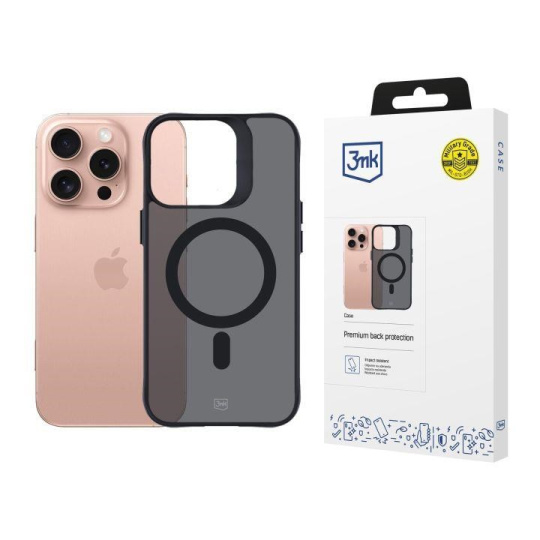 3mk Smoke MagCase pro Apple iPhone 16 Pro