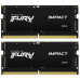KINGSTON SODIMM DDR5 64GB (Kit of 2) 5600MT/s CL40 FURY Impact PnP