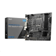 MSI MB Sc LGA1700 PRO B660M-P DDR4, Intel B660, 4xDDR4, 1xDP, 1xHDMI, 1xVGA, mATX